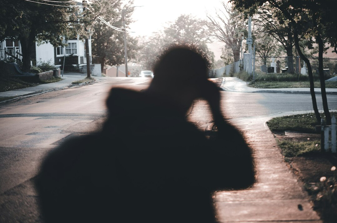 shadowy street surveillance