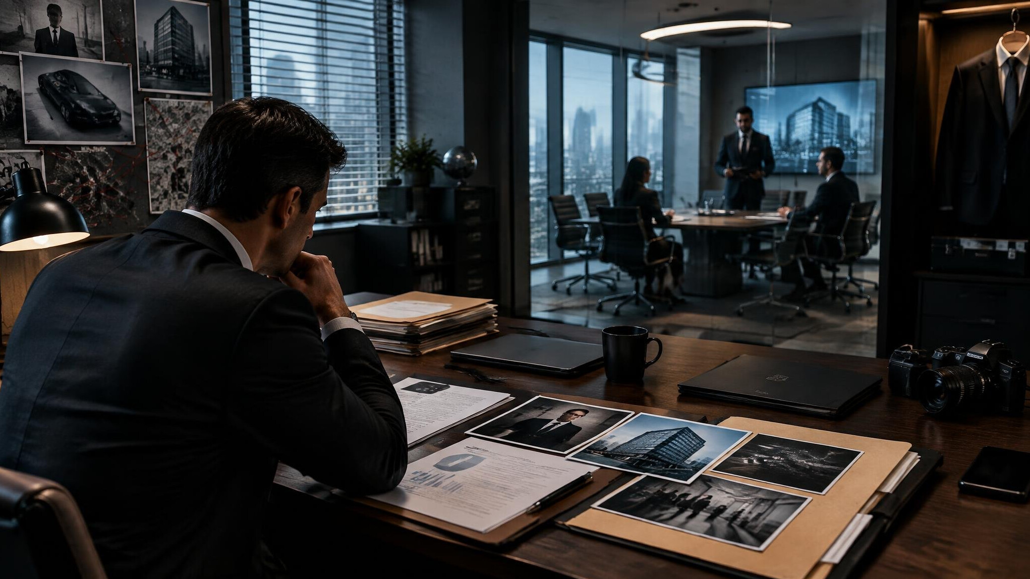 private investigator office