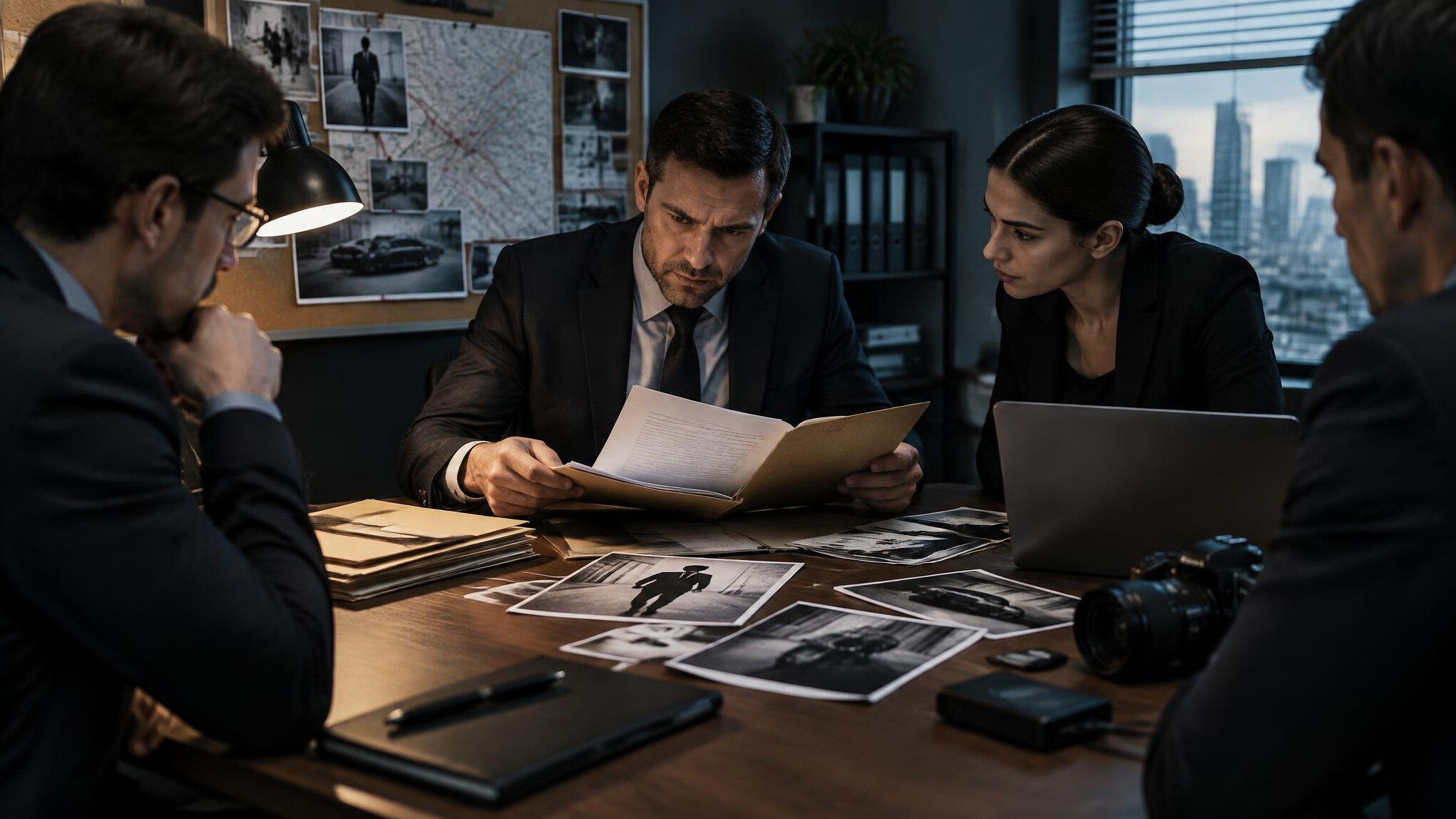 corporate investigation meeting
